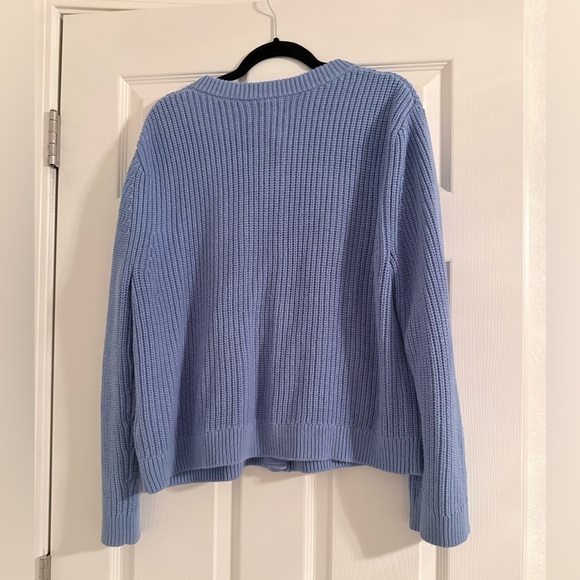 H&M Blue Knit Cardigan with Pockets - Picture 4 of 6